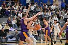 MBBall vs Emerson  Wheaton College Men's Basketball vs Emerson College is the first round of the NEWMAC Basketball Championships. - Photo By: KEITH NORDSTROM : Wheaton, basketball, NEWMAC MBBall2024